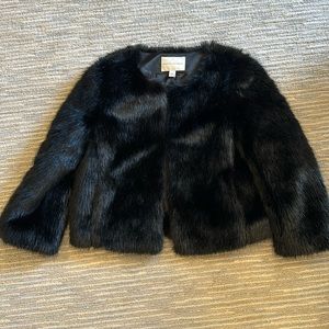 Faux fur jacket